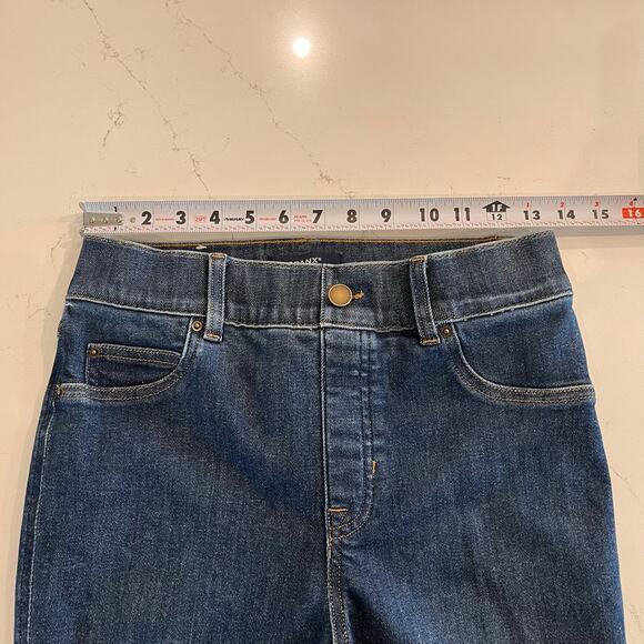 NWT Spanx SPANXshape EveryWear Flare Jeans in Authentic Blue Size Small - Picture 9 of 12